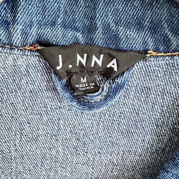 J.NNA Turning Tables Denim Jacket (size: M) - NWOT - Picture 4 of 9